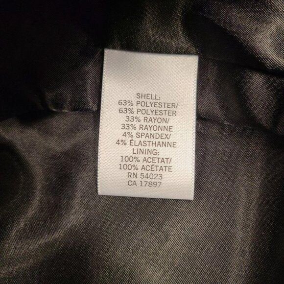 Banana Republic Jacket Tan & Black Colorblock Size XL Button Front Career Blazer - Picture 4 of 4